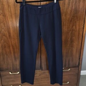 Like New - Neiman Marcus Navy ponte pant Size S